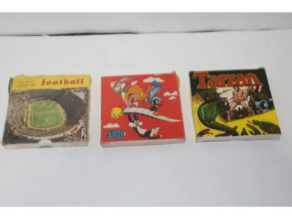 3 Φιλμ 8mm Ταρζάν, Looney Tunes, Football