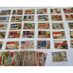 Χαρτάκια Όλες οι Σημαίες του Κόσμου (Δεκαετίας 1950)