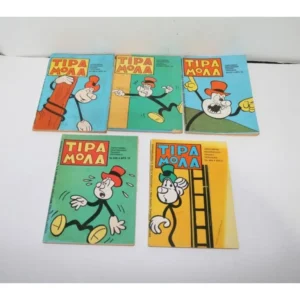 5 Παλιά Τεύχη Τιραμόλα 5€ Όλα μαζί