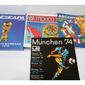 10 Άλμπουμ Ρέπλικες από την Εφημερίδα "Εξέδρα" για τα Παγκόσμια Κύπελλα 1970-2006