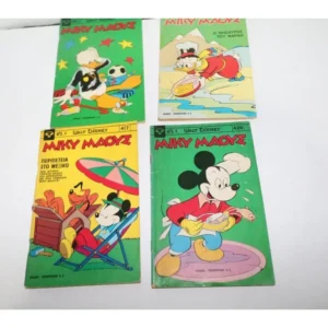 Μίκυ Μάους Τεύχη 417, 424, 432, 494 ΕΞΑΝΤΛΗΘΗΚΑΝ