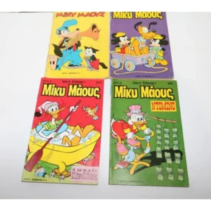 Μίκυ Μάους Τεύχη 614, 672, 695, 696 ΕΞΑΝΤΛΗΘΗΚΑΝ