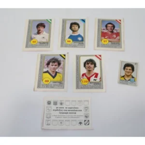 5 Χαρτάκια από τη σειρά Ντογιάκος - Οι Άσσοι του Ποδοσφαίρου