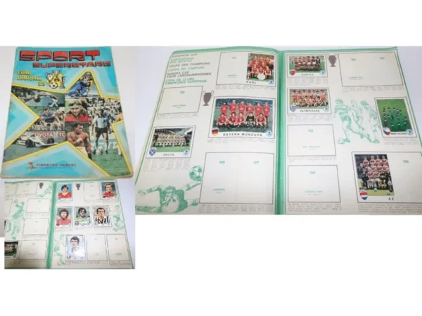 Άλμπουμ Sport Superstars 1982 176 χαρτάκια