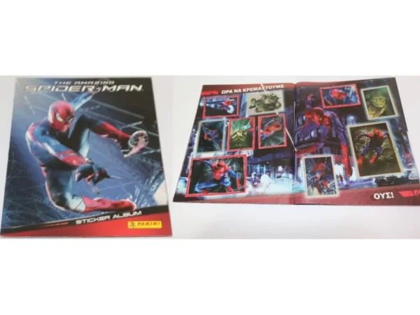 Άλμπουμ Spider Man Panini Συμπληρωμένο