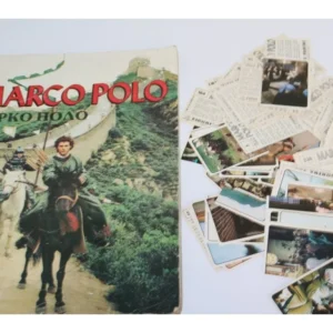 Άλμπουμ Μάρκο Πόλο Συμπληρωμένο με αρκετά ακόλλητα χαρτάκια