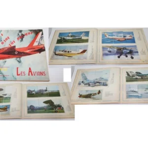 Άλμπουμ Les Avions Φιγουρίνι Lagreca Αεροπλάνα όλου του κόσμου