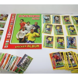 Άλμπουμ Οι Παγκόσμιοι 2006 9 Κολλημένα, 67 Ακόλλητα Χαρτάκια, 42 Κάρτες & 2 Άδεια Φακελάκια