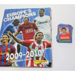 Europe's Champions 2009-2010 – Έχει 139 κολλημένα και 75 ακόλλητα χαρτάκια με πλάτη