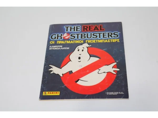 Άλμπουμ THE REAL GHOSTBUSTERS, έχει 236 Χαρτάκια (ΛΕΙΠΟΥΝ 4)