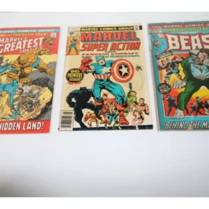 3 Παλιά Ξενογλωσσικά Κόμικς Υπερηρωικά