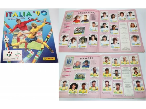 Άλμπουμ Panini Italia 90 Συμπληρωμένο