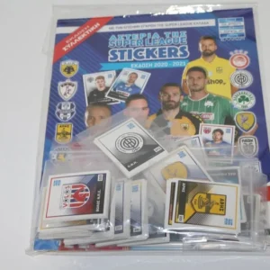 Άλμπουμ Αστέρια της Superleague Γιαννάκη 2020-2021 Ακόλλητο Σετ + Άδειο Άλμπουμ σε Άριστη Κατάσταση