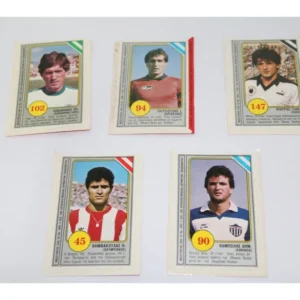 5 Χαρτάκια Ντόγιακος Μεγάλο Σχήμα Οι Άσσοι του Ποδοσφαίρου