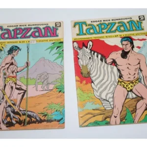 Ταρζάν Μπάροους Δεκαπενθήμερο Τεύχη 99, 123